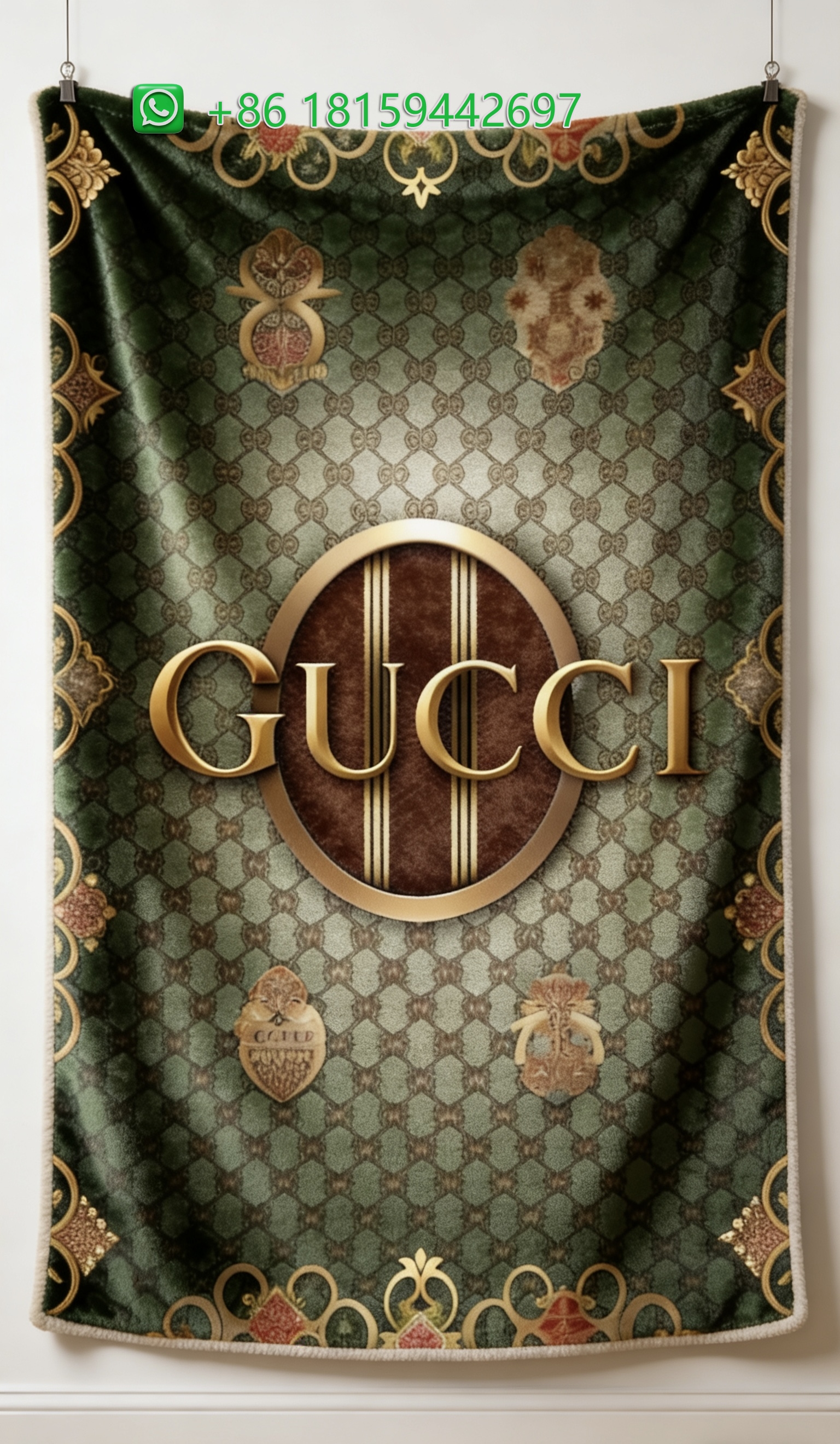 Gucci Throw Blankets